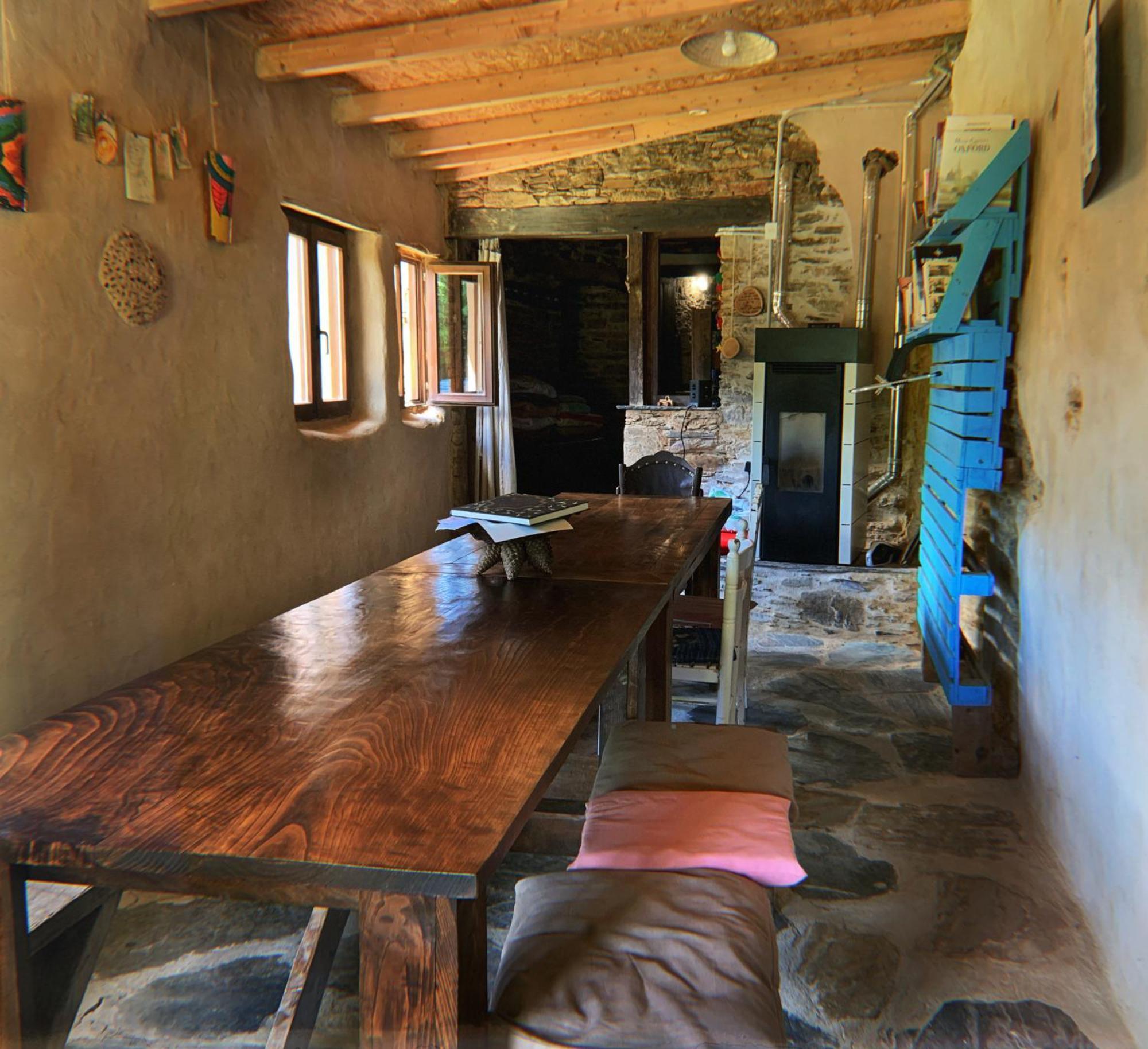 Albergue Eco El Beso - Vegano Tríacastela Exterior foto